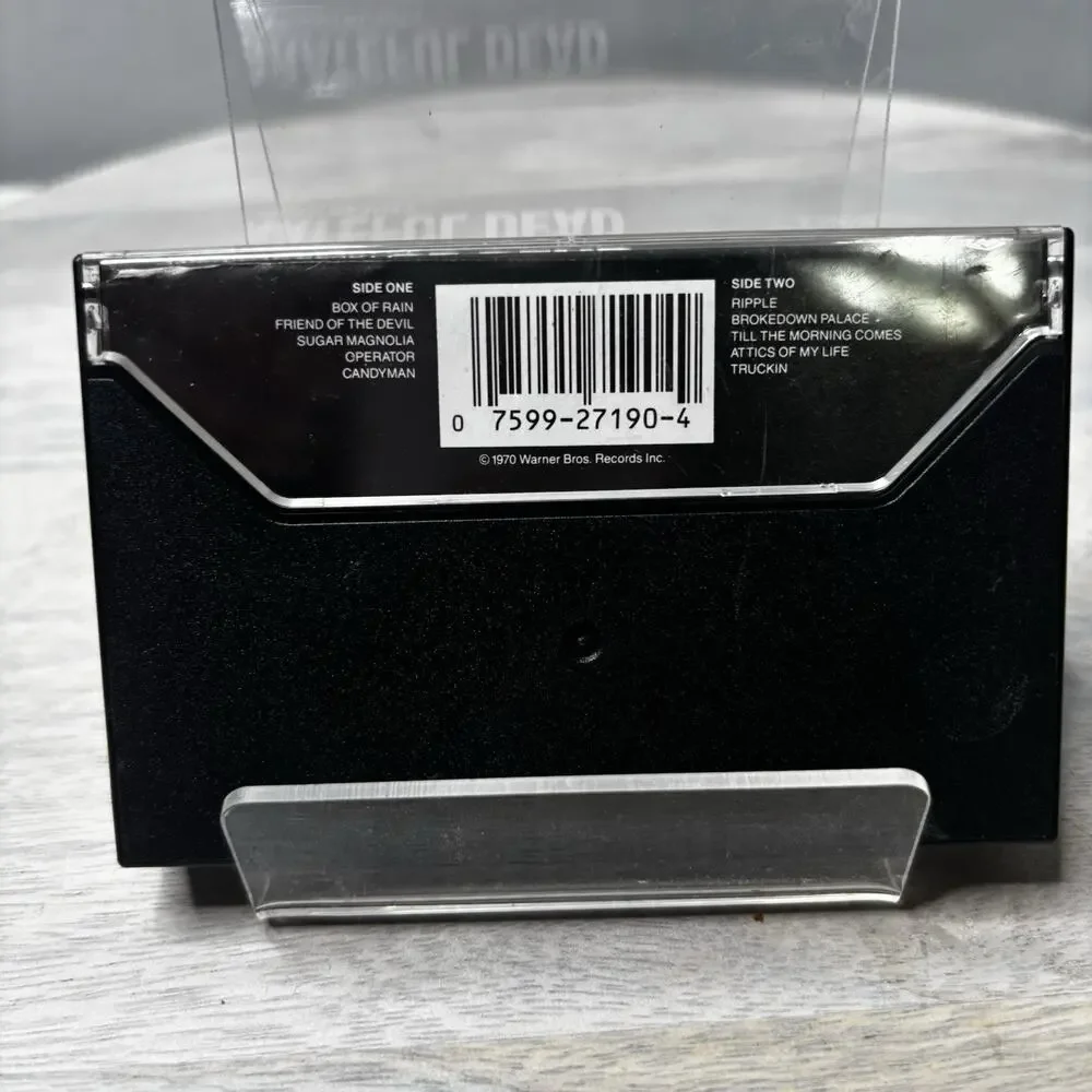 Grateful Dead American Beauty Cassette Warner Bros. Records M5 1893 Tested Vtg - Picture 2 of 3